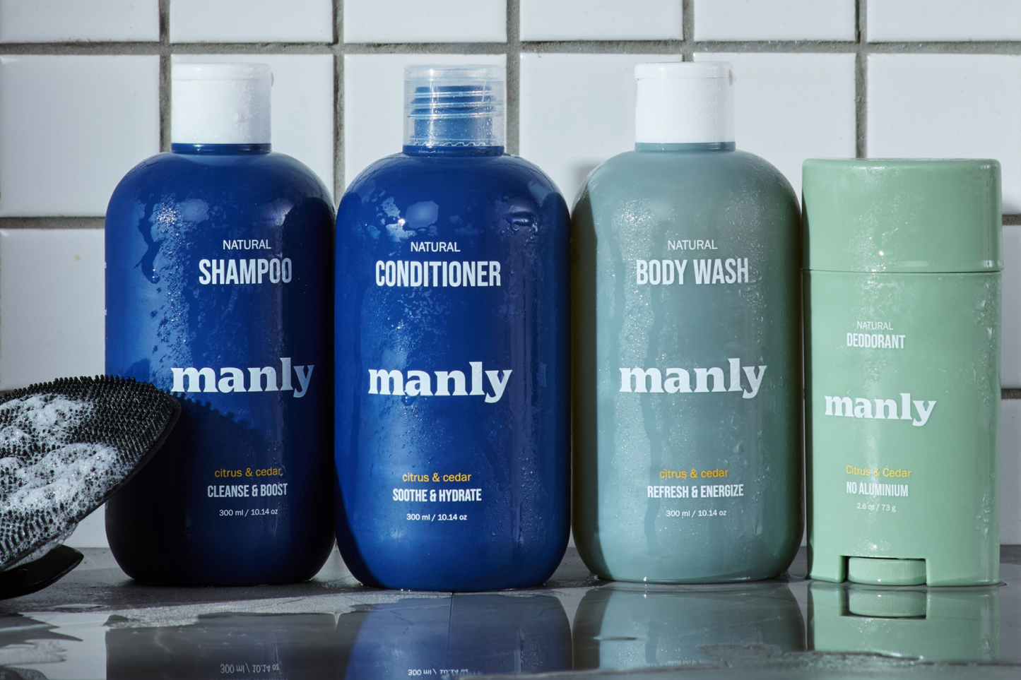 Manly Complete Hygiene Set