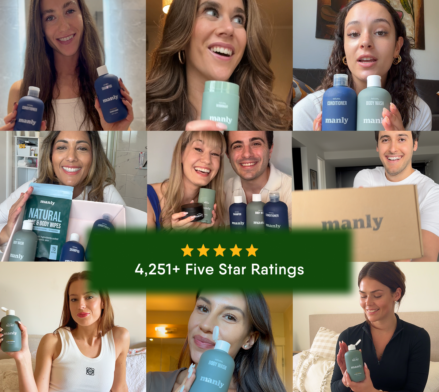 Manly Complete Hygiene Kit