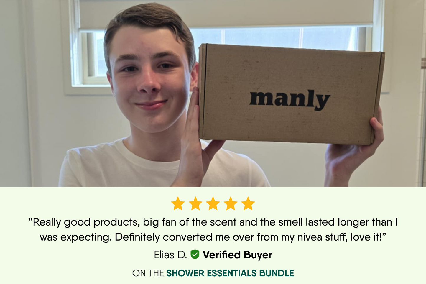 Manly Complete Hygiene Set