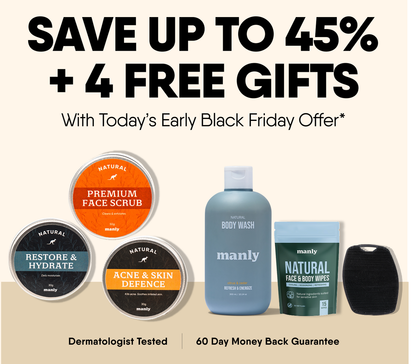 Manly Complete Acne Set